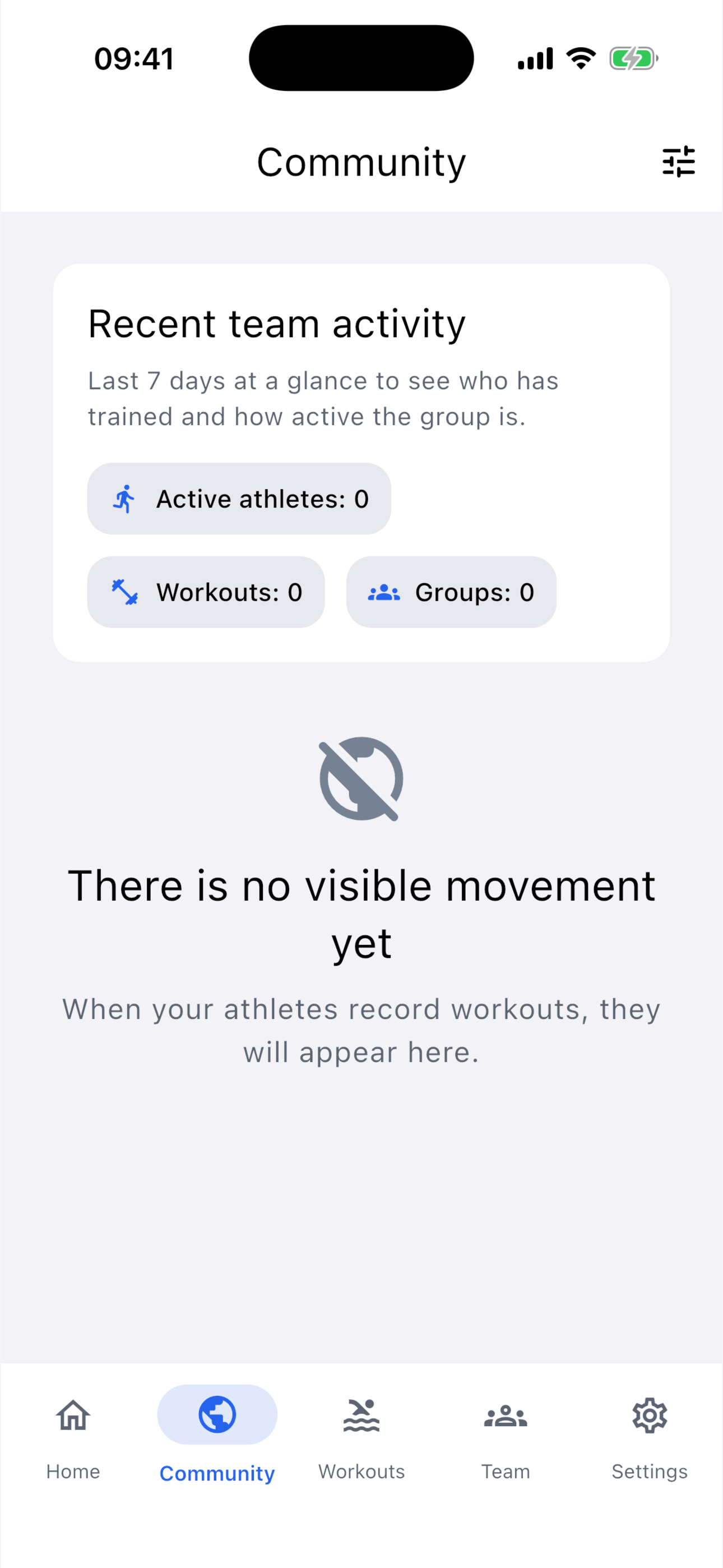 Paceva community screen